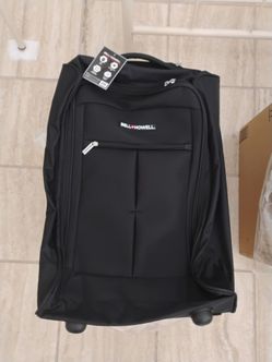 New Small Bell + Howell Airplane Soft Shell Carry-On Luggage