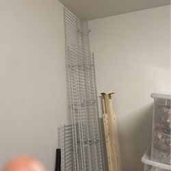 Closet Shelf Metal Rack 