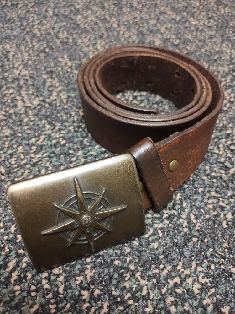 Nautica Leather Belt