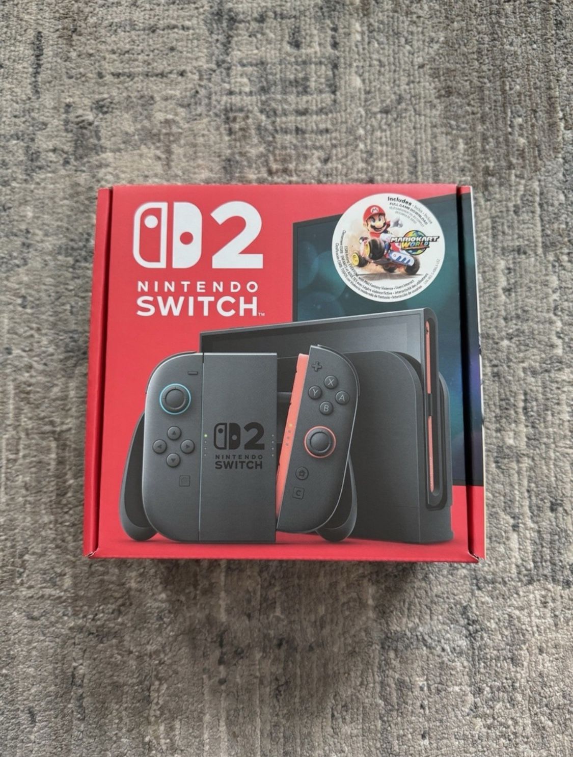 Nintendo Switch 2 Console + Mario Kart World Bundle