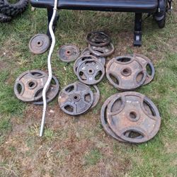 Over 300 Lbs Of Weight With Bench 