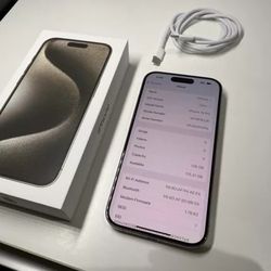 NEW APPLE IPHONE 15 PRO 128GB UNLOCKED VERIZON AT&T T-MOBILE CRICKET M