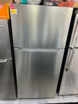 Season Stainless Steel Top Freezer Refrigerator