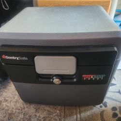 Sentry File Safe- Waterproof & Fireproof.. 2 Keys