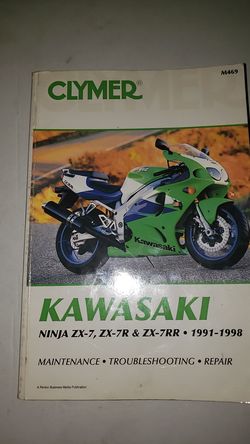 Kawasaki zx-7/zx_r/zx7rr 1991-1998 full manual