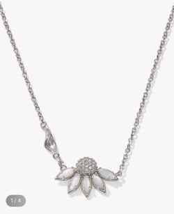 KS sunflower necklace