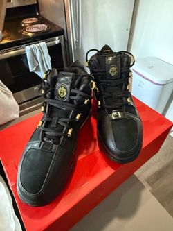 Men’s Black High-Top Sneakers