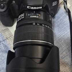 EOS Canon 60D 18 Megapix With EFS 15-85mm Image Stabilizer Ultrasonic Lens  Plus 3 Batteries Two Chargers