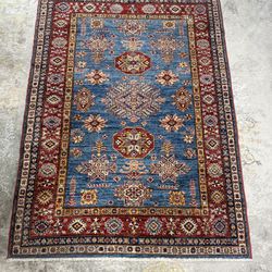 Authentic Kazak Rug 5x4