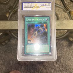 Yu-Gi-Oh Card Destruction Gem Mnt 10