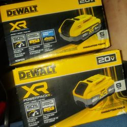 Dewalt Batteries 