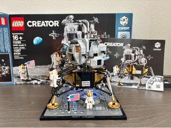 LEGO NASA Apollo 11 Lunar Lander 10266 + LED Light Kit