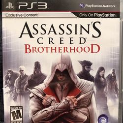 Assassins Creed Brotherhood  PS3 Game 