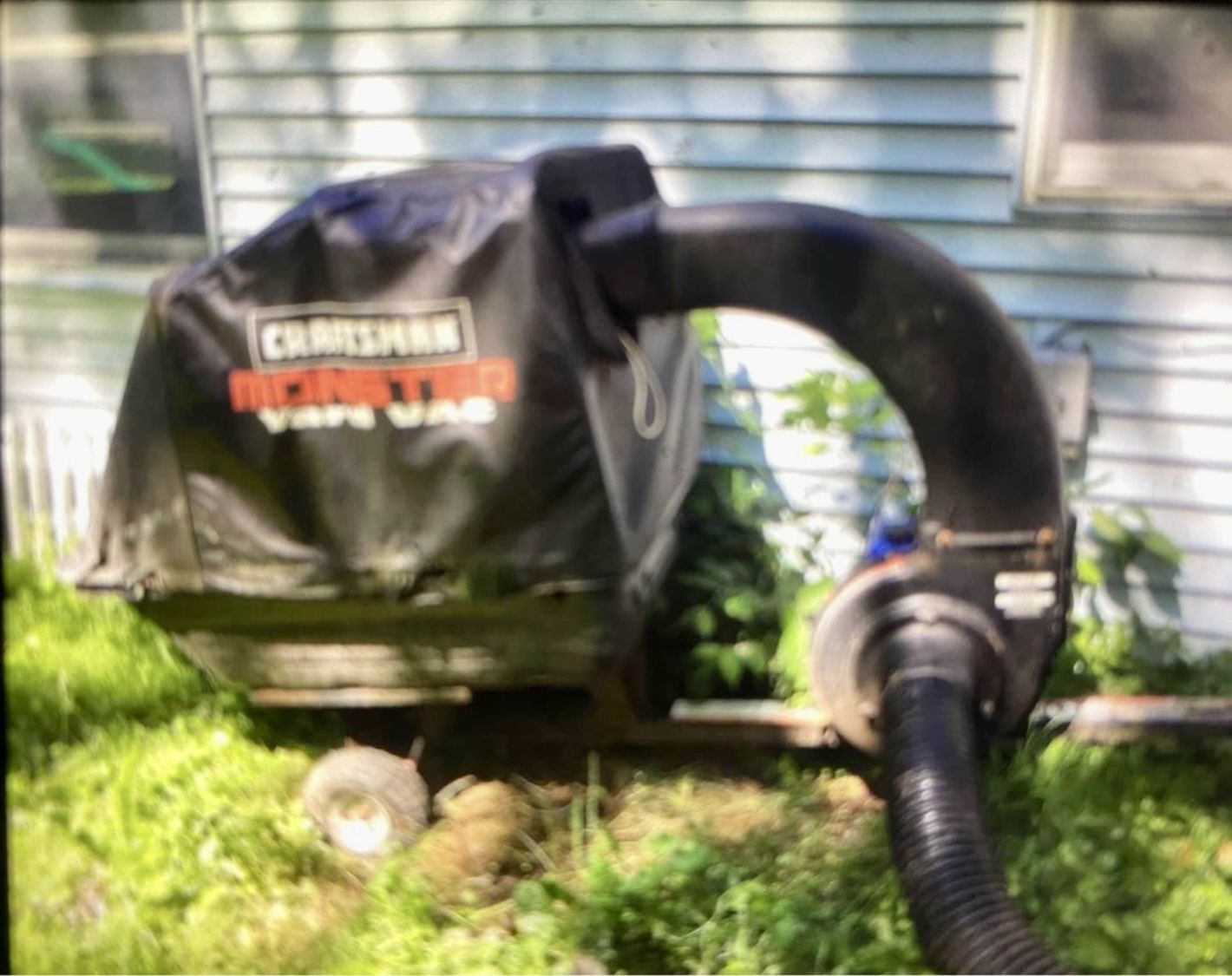 Leaf Vacuum craftsman ( Used Behind riding lawn Mower