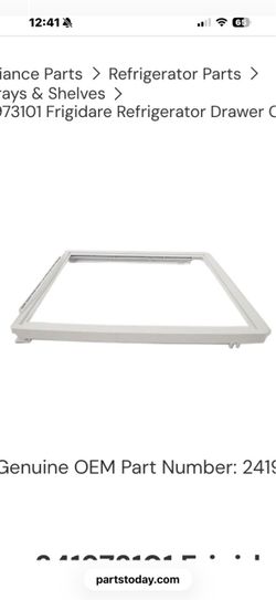 Frigidaire Refrigerator Drawer Cover Frame