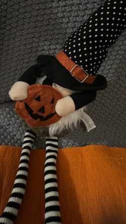 Halloween Gnome And Placemats 