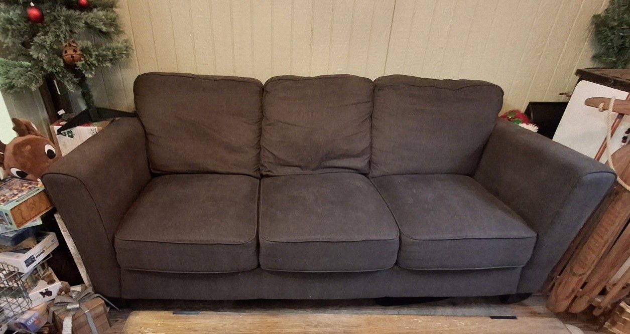 3-Cushion Sofa And Coffee Table