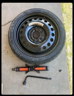 2020-2024 Nissan Sentra emergency spare tire donut and jack kit