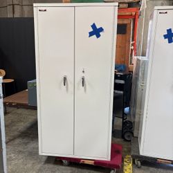 2 FireKing Metal Cabinets With Locks