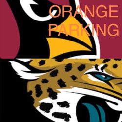 Orange West Parking Pass For Cardinals Vs Jaguars