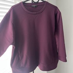 Van Heusen Purple Sweatshirt 