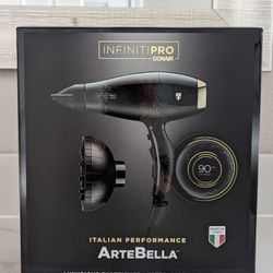 Brand new InfinitiPRO By Conair Italian Performance Arte Bella Hair Dryer