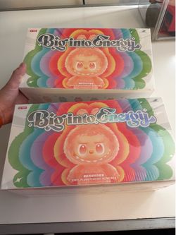 Labubu big into energy 2 cases sealed