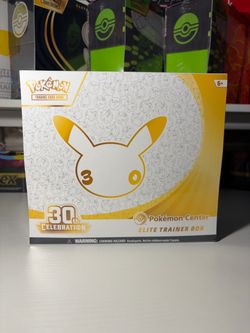 Pokémon Center 30th Celebration ETB