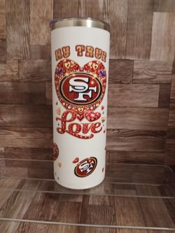 SAN FRANCISCO 49ER TUMBLER