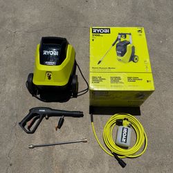RYOBI 2100 PSI 1.2 GPM Cold Water Corded Electric Pressure Washer with Foamer (missing handle)