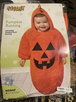 Baby Pumpkin Sack Costume