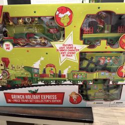 Grinch Holiday Express Train Set