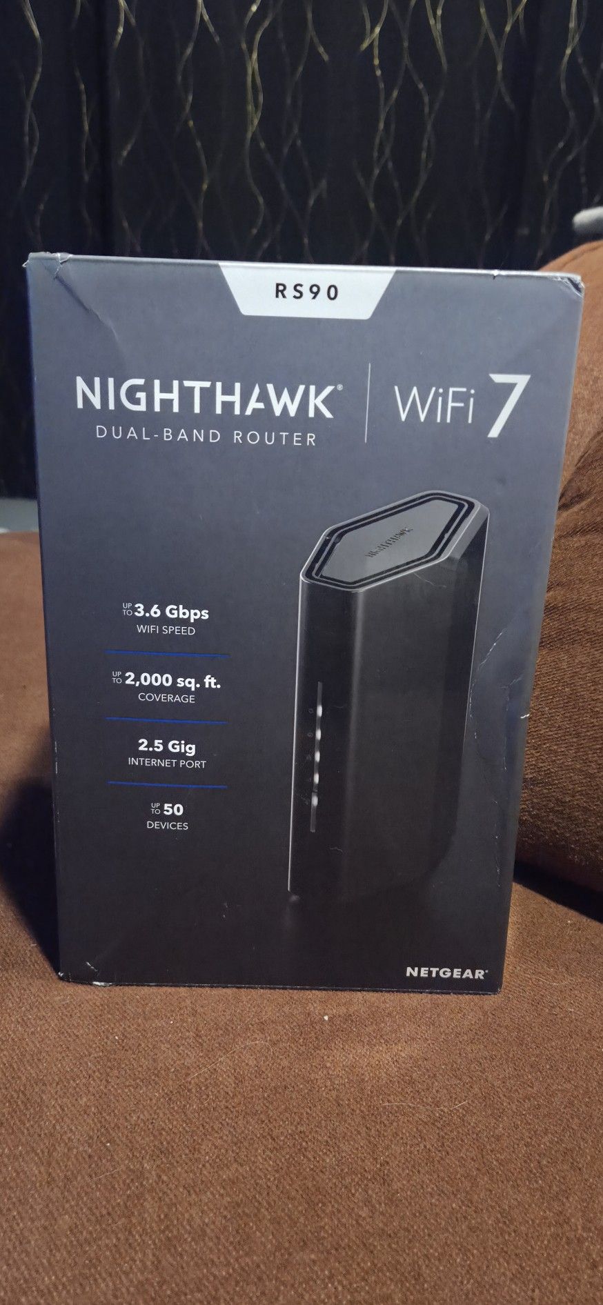 Netgear Nighthawk BE3600 Wifi 7 Dual Band Router