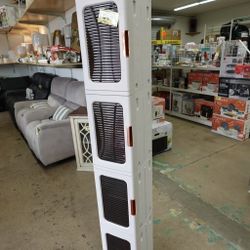 CXCJAI Slim Tall Storage Cabinet with Adjustable Shelves