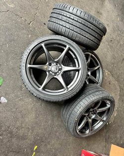 New Set Of Kansei Wheels & tires For sale