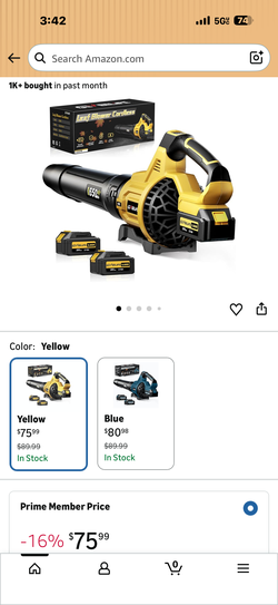 GEVEELIFE Leaf Blower Cordles