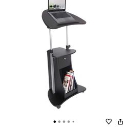 Techni Mobili Sit-to-Stand Mobile Medical Laptop Computer Cart.  New 
