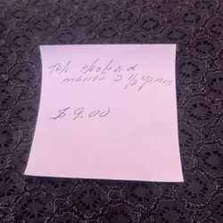 I am selling scraps of lace fabric 