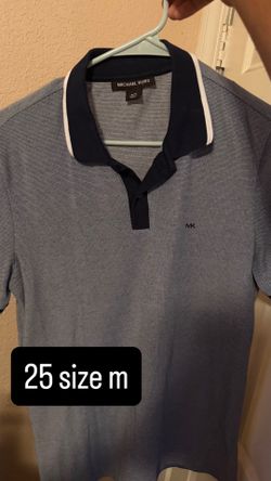 MK shirt grey size m
