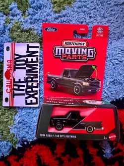 Matchbox 1994 Ford F-150 SVT Lightning Black Moving Parts Mix N 2026  42/50