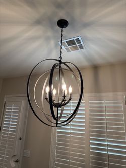 Large chandelier