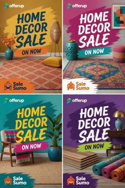 Home decor sale on now