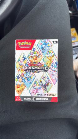 Prismatic evolution booster  bundle