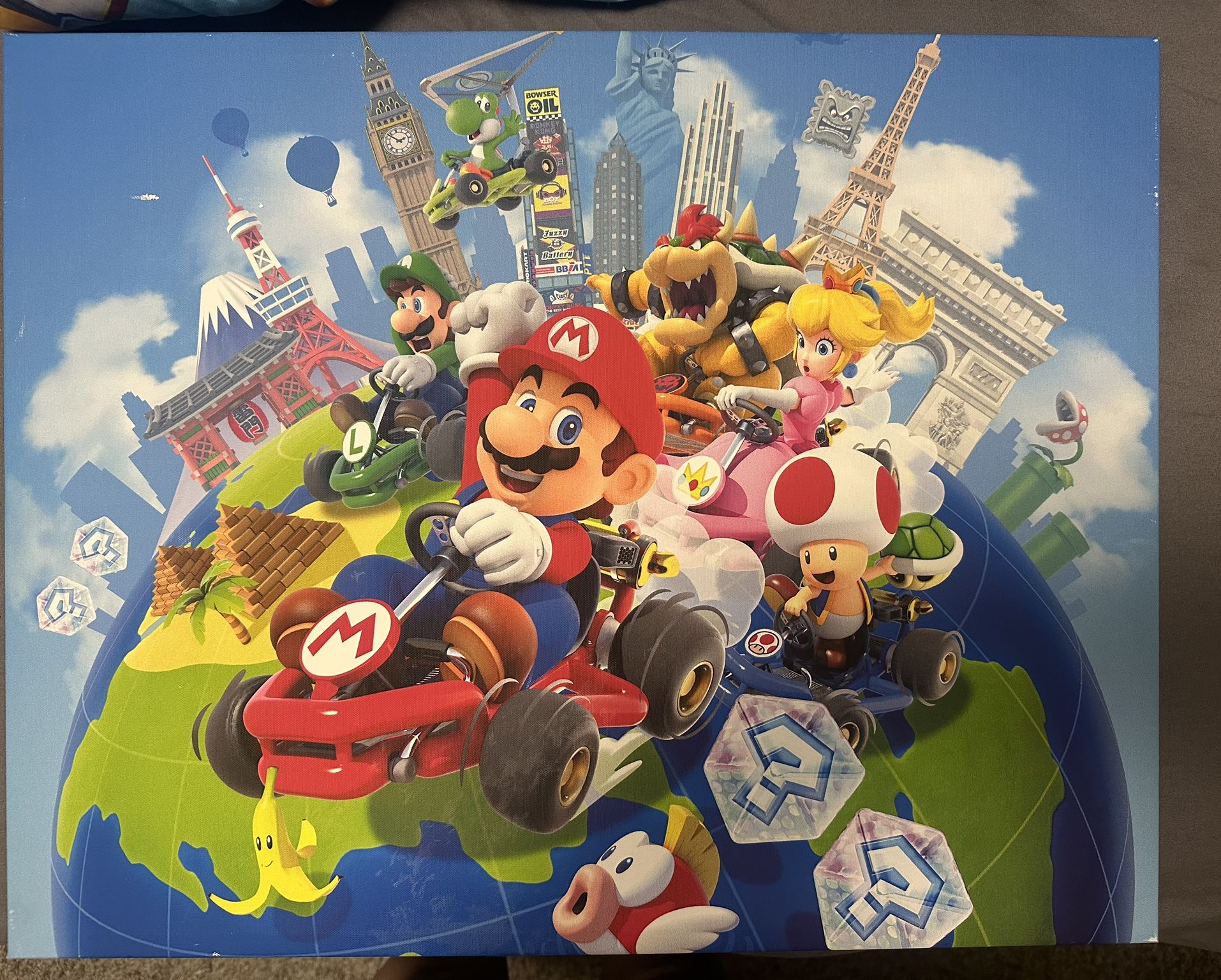 Mario picture frame