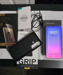 Samsung Galaxy S26 Ultra 1TB Sky Blue FACTORY UNLOCKED w/ Dbrand case + ESR Screen/Lens Protectors