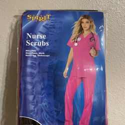 Costume-Nurse Scrubs