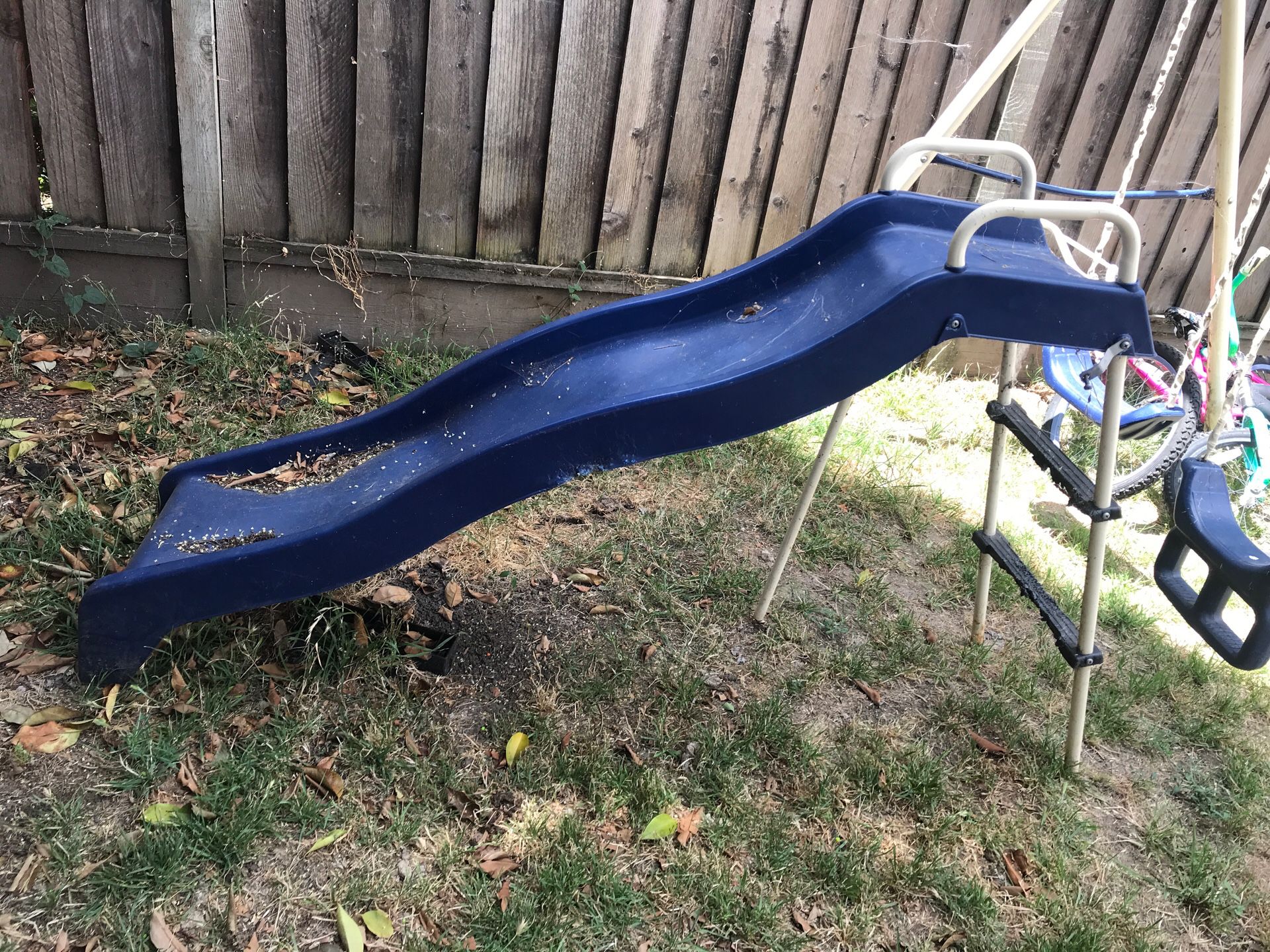 Swing set and Mary go round $30 must go great condition!