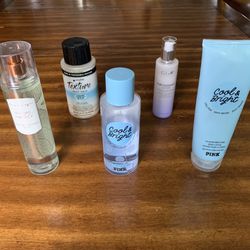 Bath and Body Works & Pink Perfume Lot