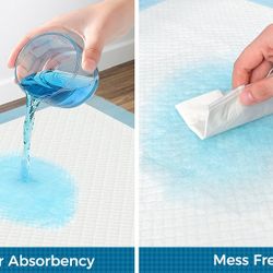 50 Count 30” x 36” Super Absorbency Disposable Underpads, Leakproof Quick Drying, Baby Puppy & Adults Bed Pads Disposable Adults, Dog Pee Pads Extra L