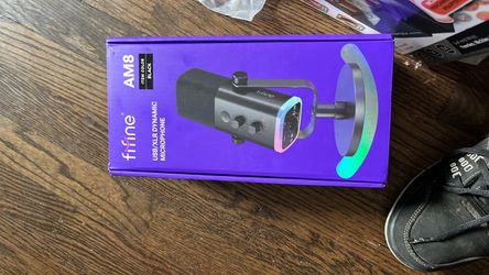 Fifine AM8 USB/XLR Dynamic Microphone Black